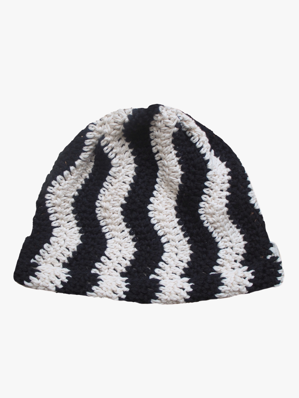 Wavy Crochet Beanie